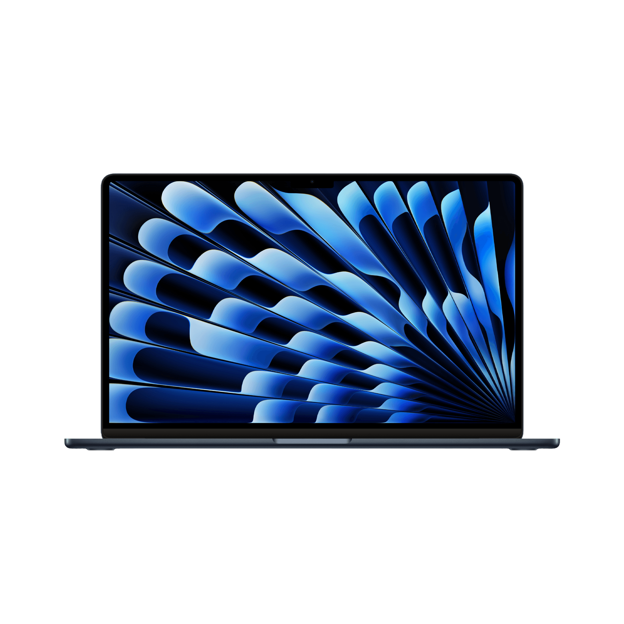 MacBook Air 15-inch (2024) – M3 Chip, 8‑Core CPU & 10‑Core GPU, 8GB RAM, 512GB SSD – Model MRYV3 (Midnight, English Keyboard) - alAsil